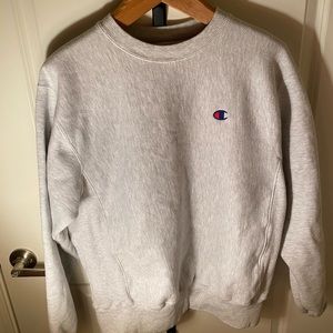 Vintage 90s Champion Gray Crewneck Sweatshirt